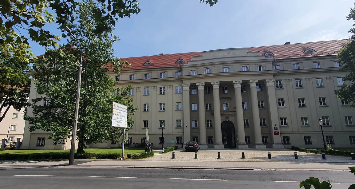 Poznań Al. Niepodległości 26, Hanka Dom studencki UAM - nadzór konserwatorski