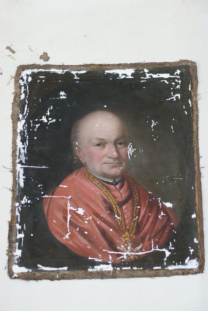 Poznań, katedra - portret w trakcie konserwacji
